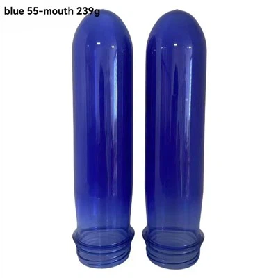 PET Bottle Preform Blå 55-munn 239g